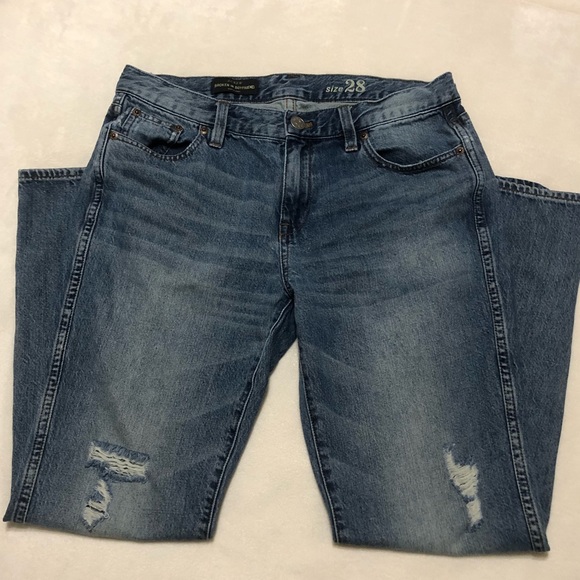 SOLD🍾J Crew BrokenIn Boyfriend Jean In Colby Wash - Picture 3 of 8